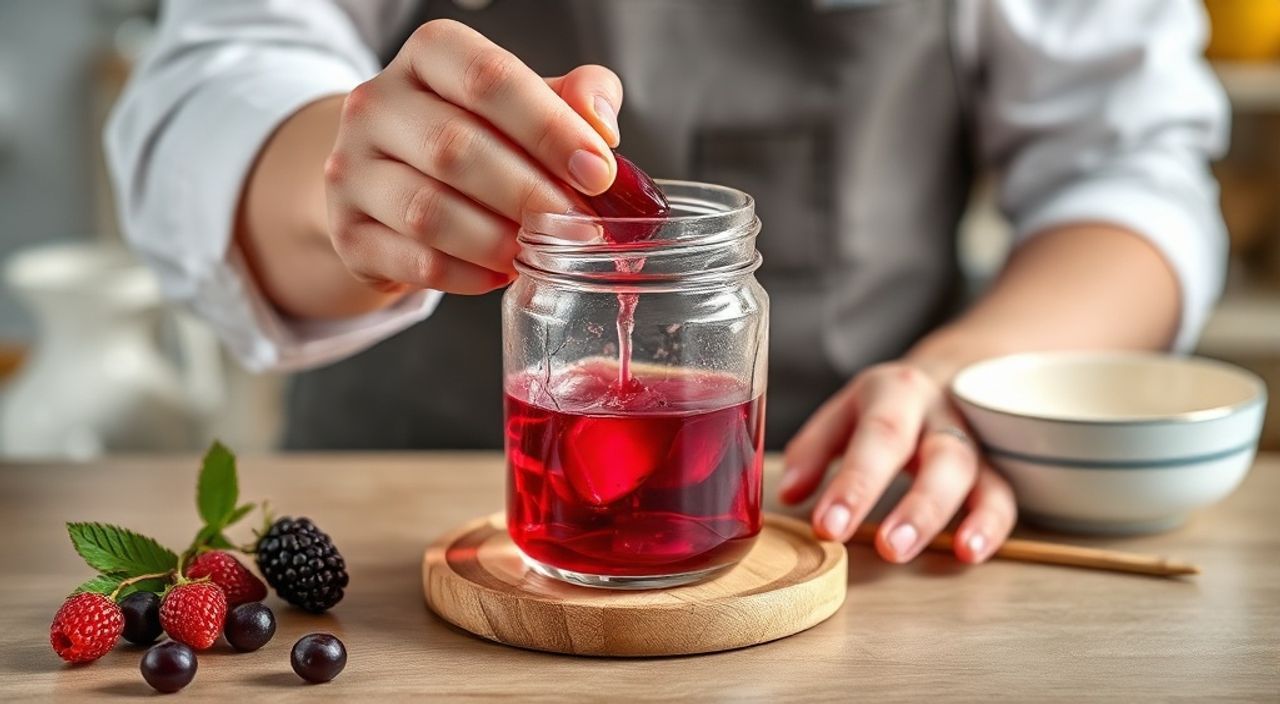 Как сварить кисель из крахмала и замороженных ягод