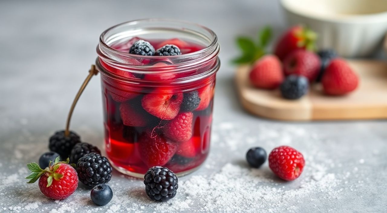 Как сварить кисель из ягод замороженных