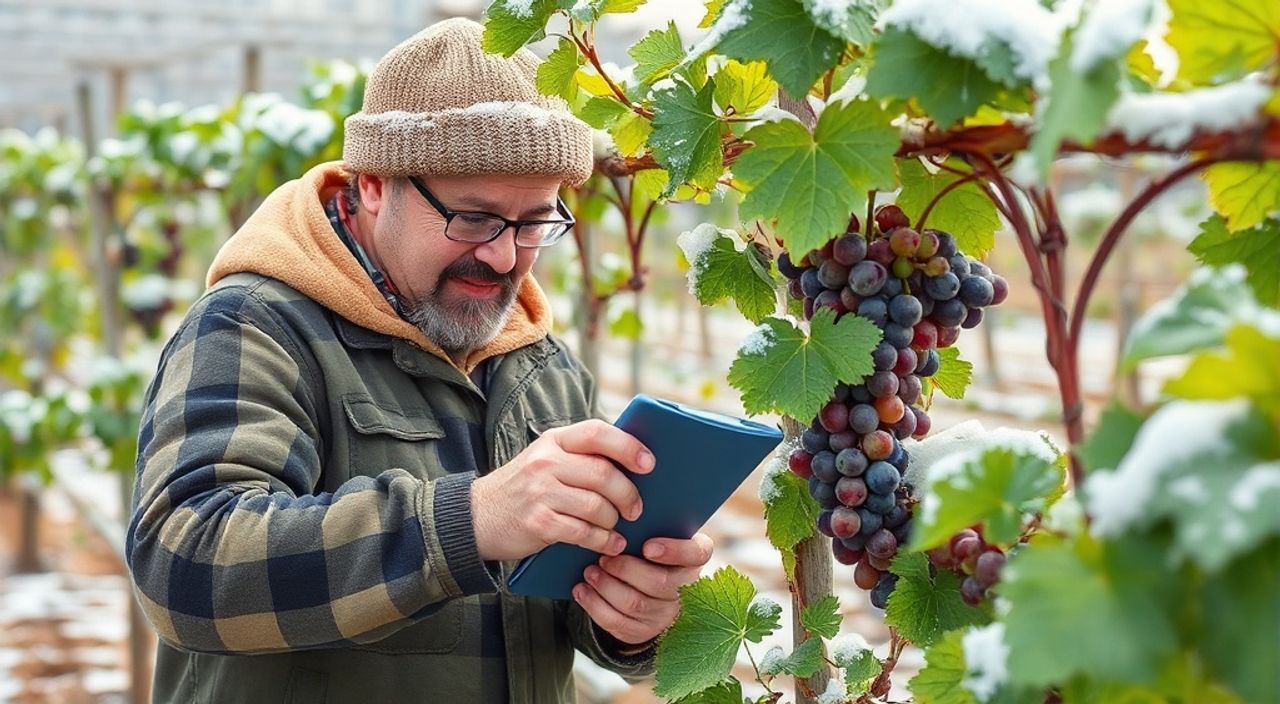 Как утеплить виноград на зиму