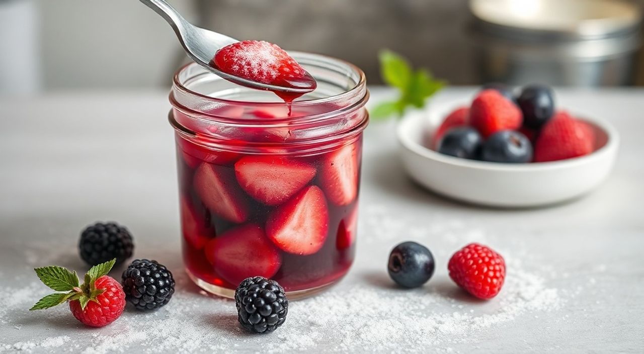 Как варить кисель из замороженных ягод