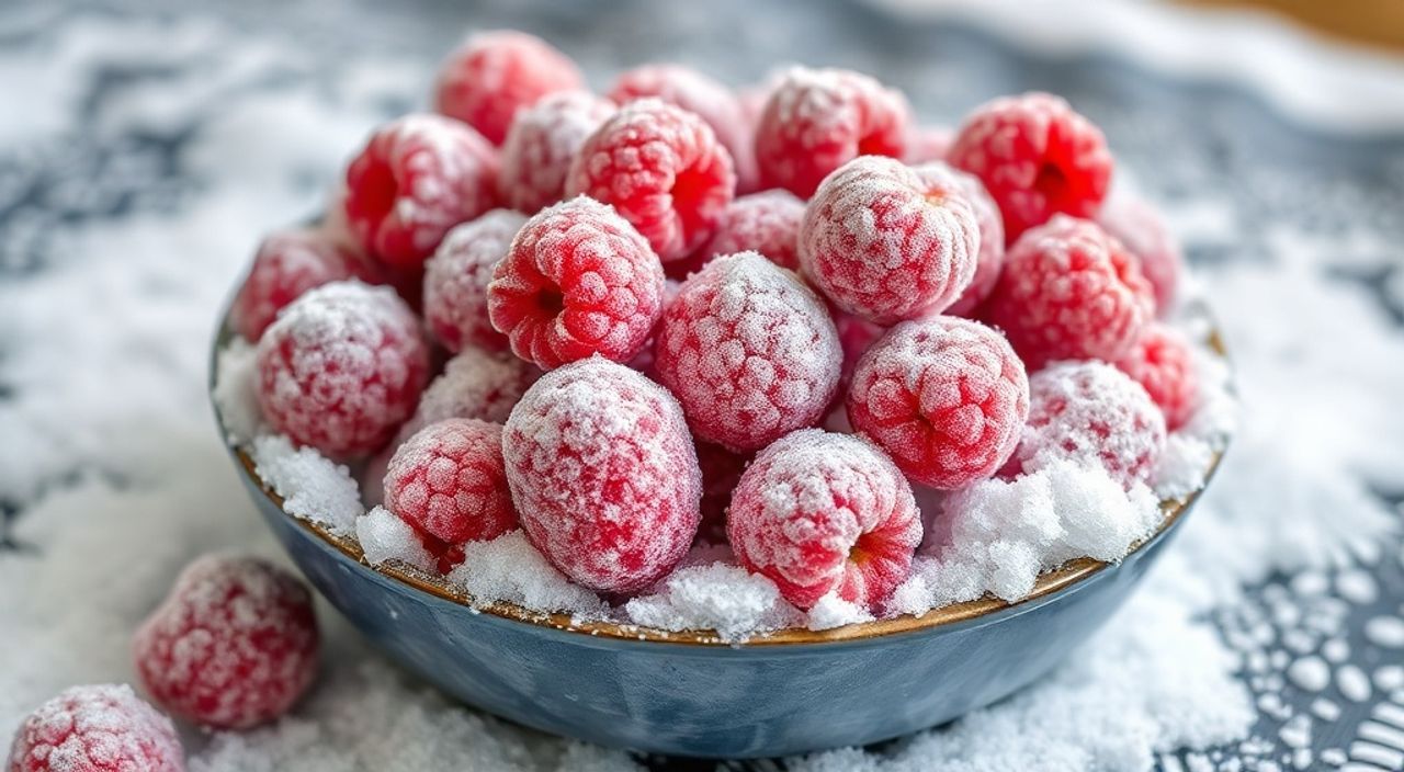 Как заморозить ягоды с сахаром