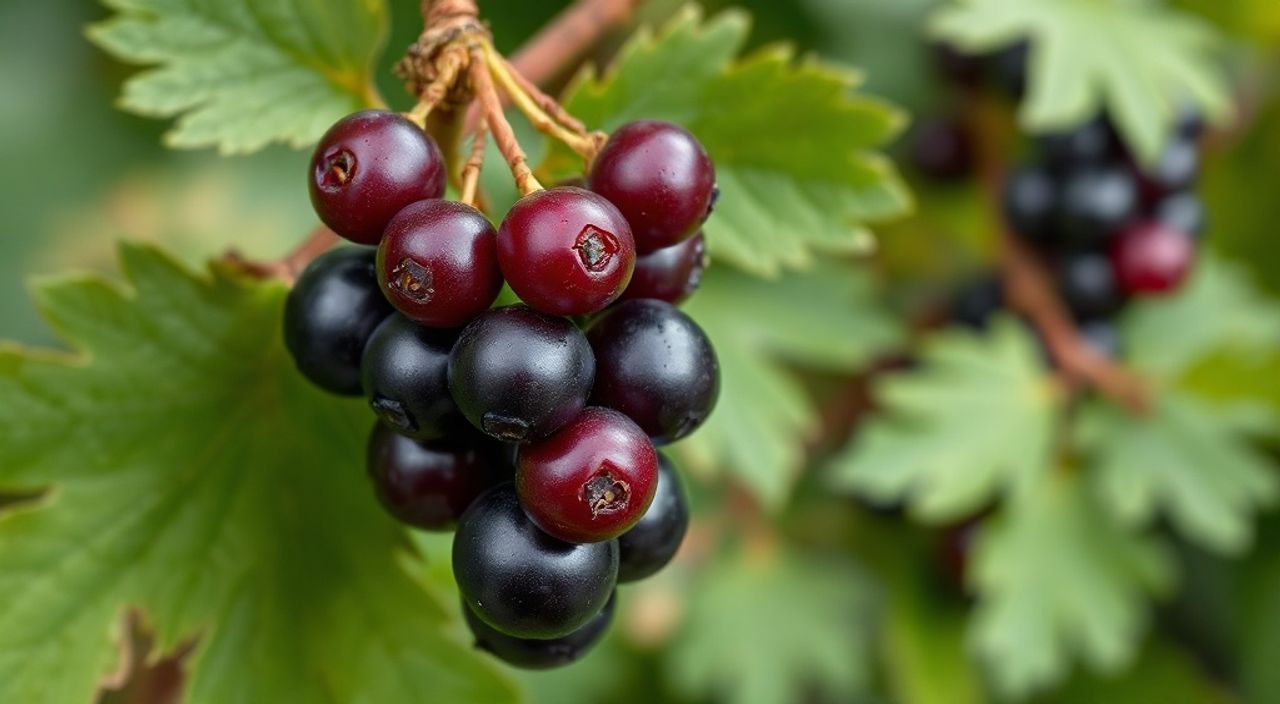Какая самая сладкая черная смородина
