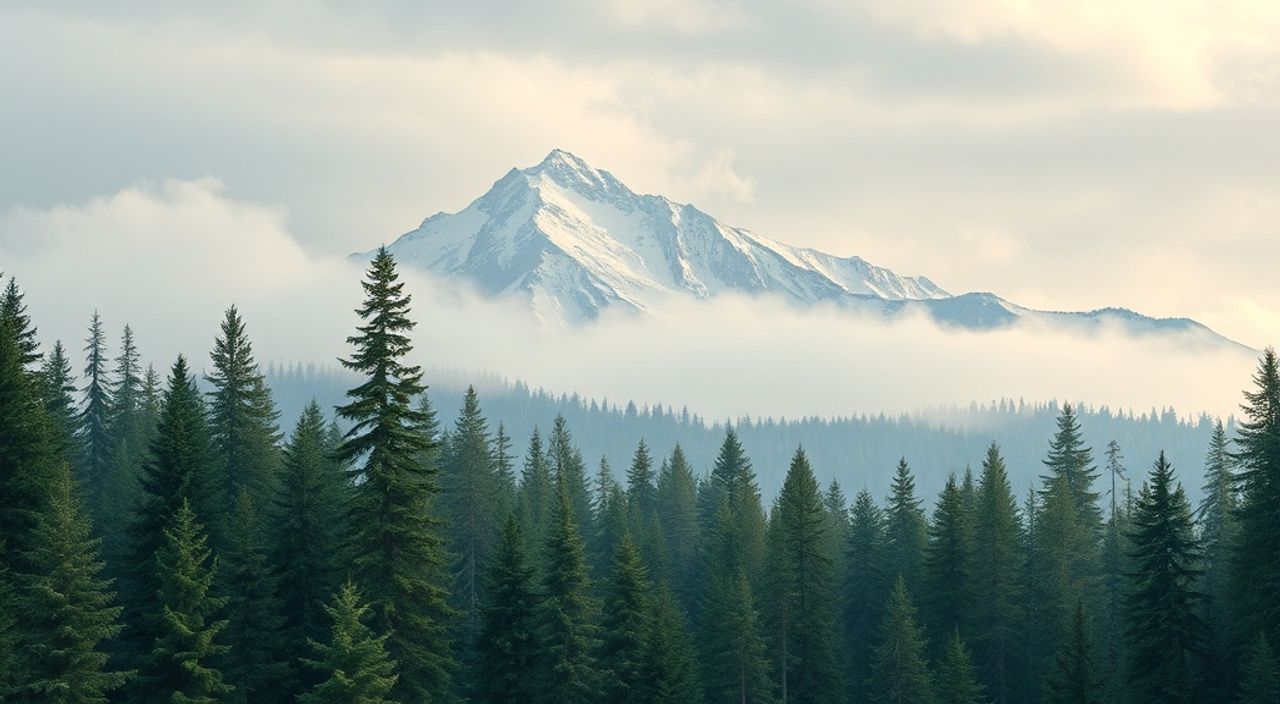 Какие хвойные деревья в тайге