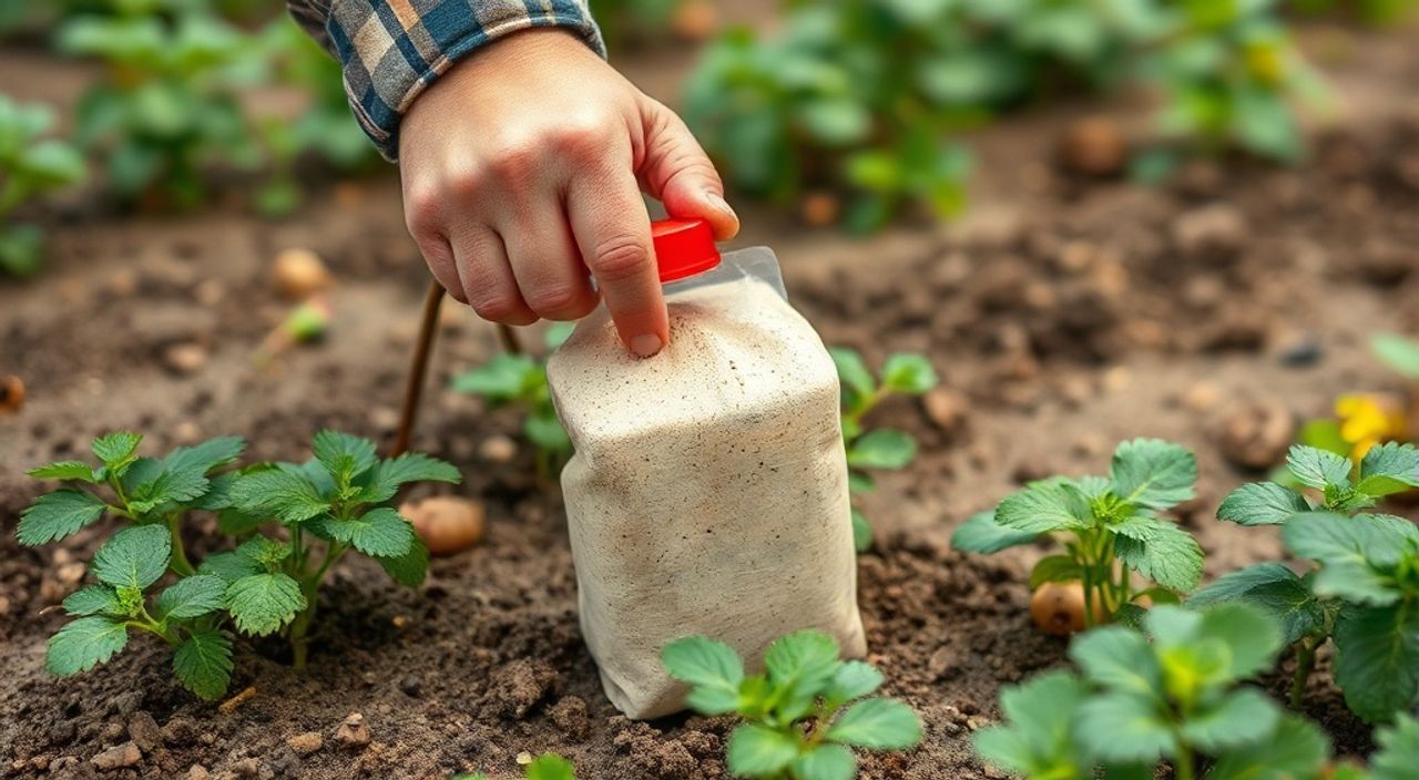Какое удобрение внести при посадке картофеля