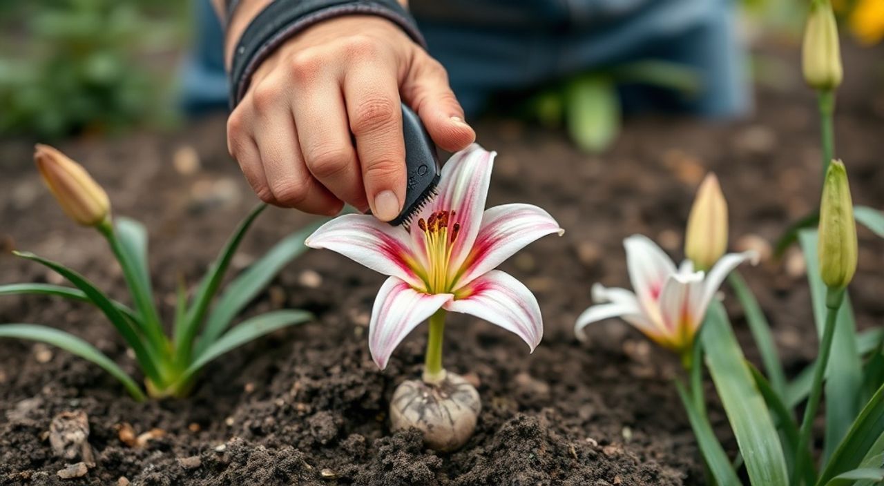 Когда пересаживать луковицы лилий