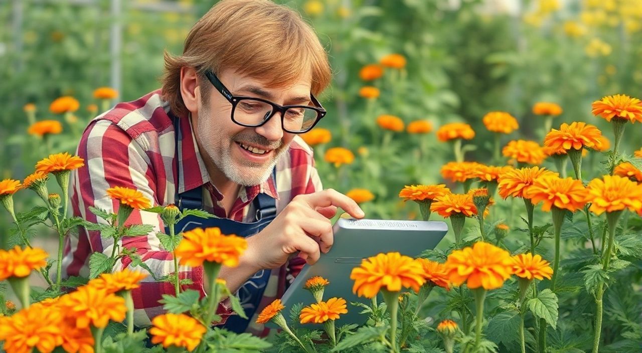 Кто жрет бархатцы