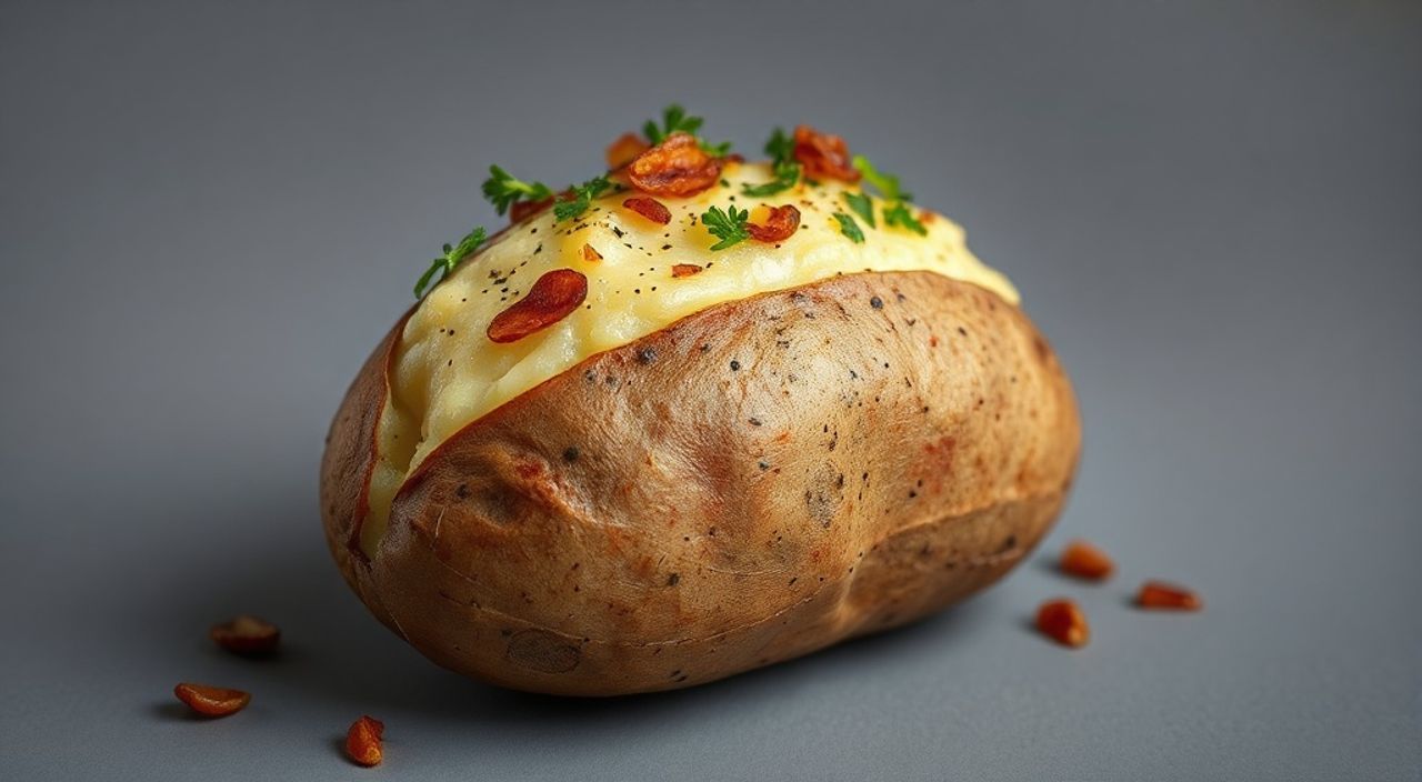 Печеная в золе картошка как