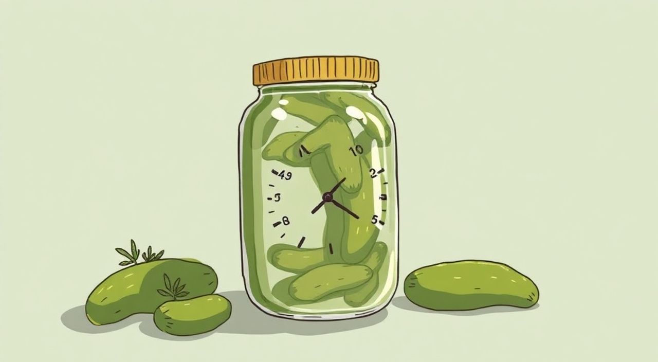 С чем есть маринованные огурцы