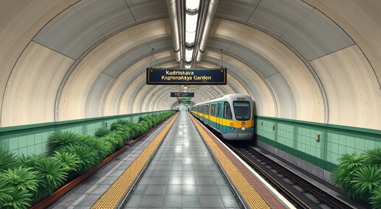 Садовая кудринская какое метро