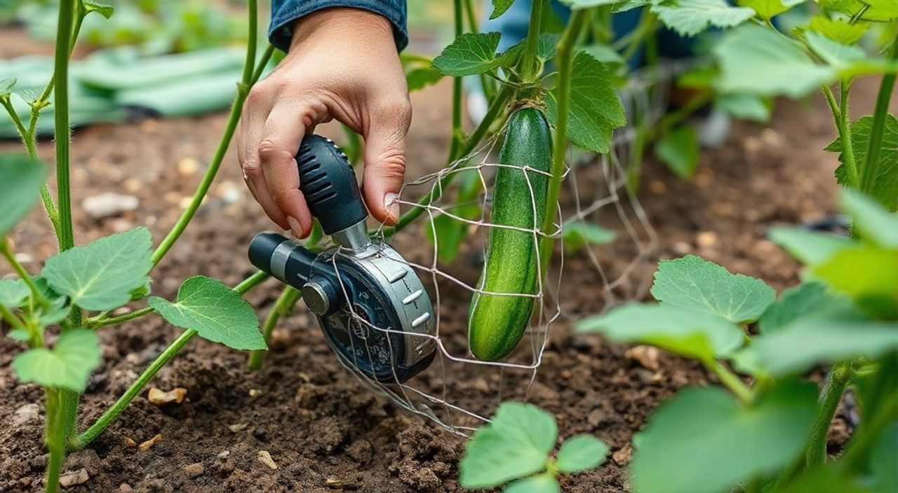 Сетка для огурцов как установить в открытом грунте