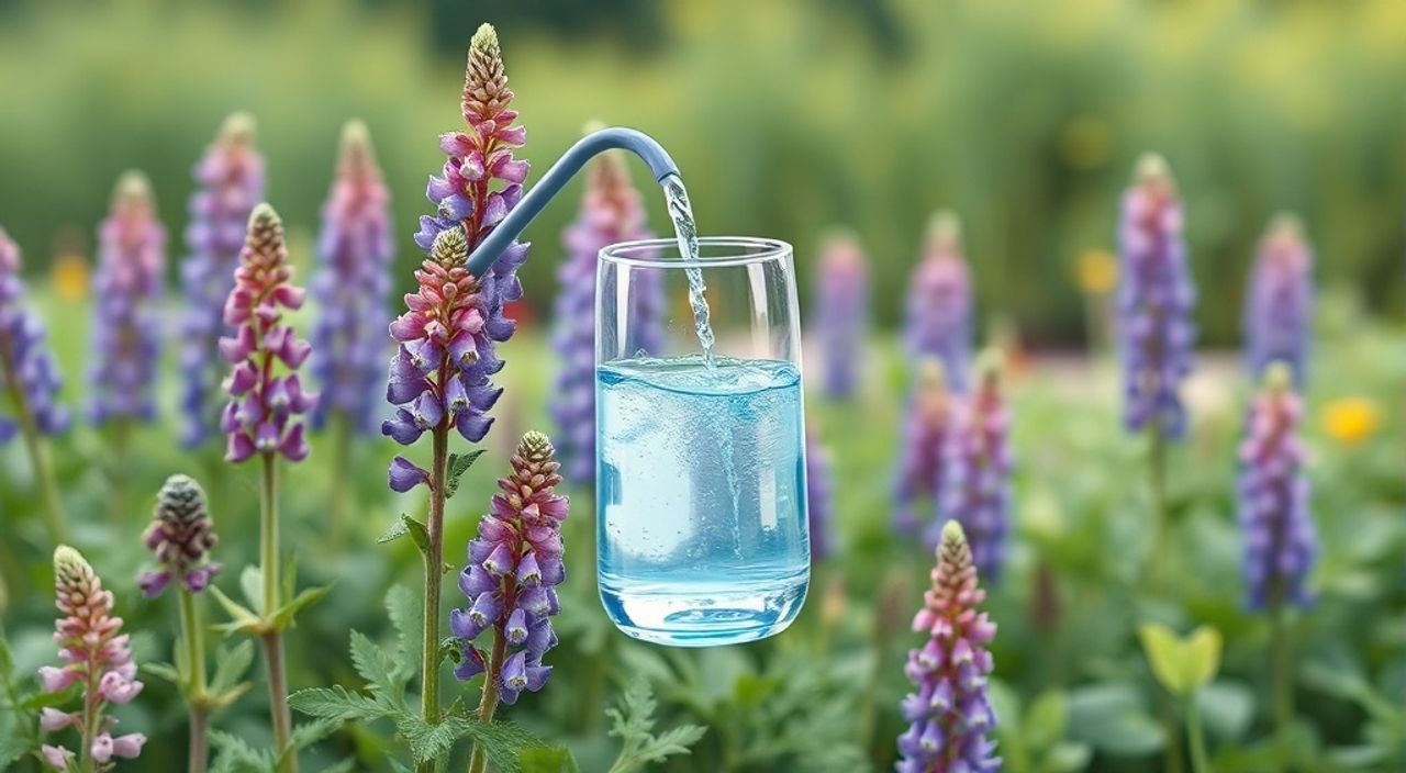 В какую воду ставить люпины