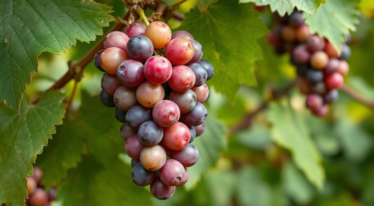 Виноград когда созревает