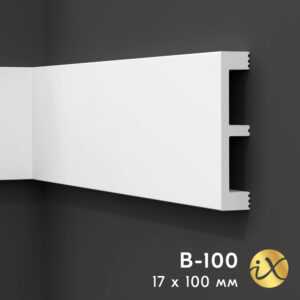 Рейка из ударопрочного XPS ПРАЙМДЕКОР B100 100/17 ПРАЙМДЕКОР