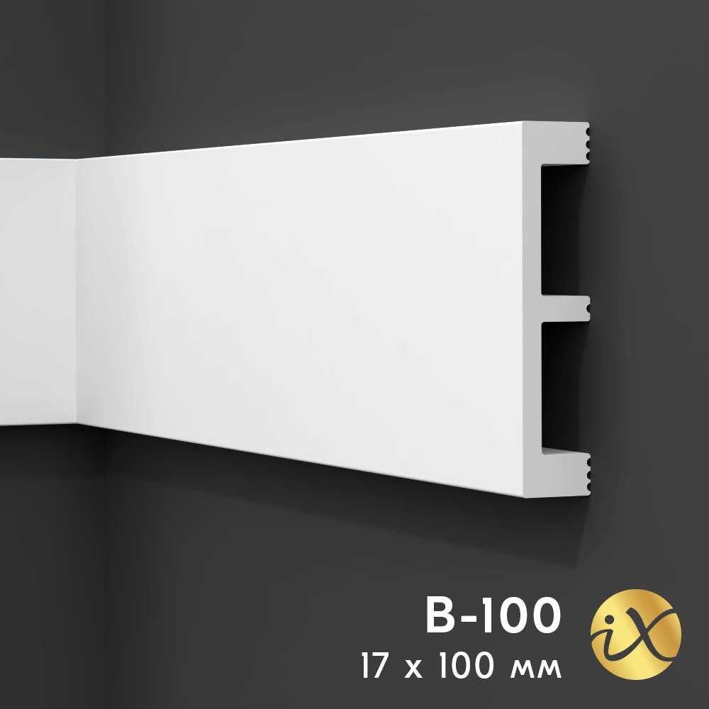 Рейка из ударопрочного XPS ПРАЙМДЕКОР B100 100/17 ПРАЙМДЕКОР Рейка из ударопрочного XPS ПРАЙМДЕКОР B100 100/17 ПРАЙМДЕКОР