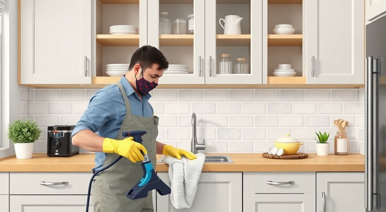 Чем почистить кухонные шкафы