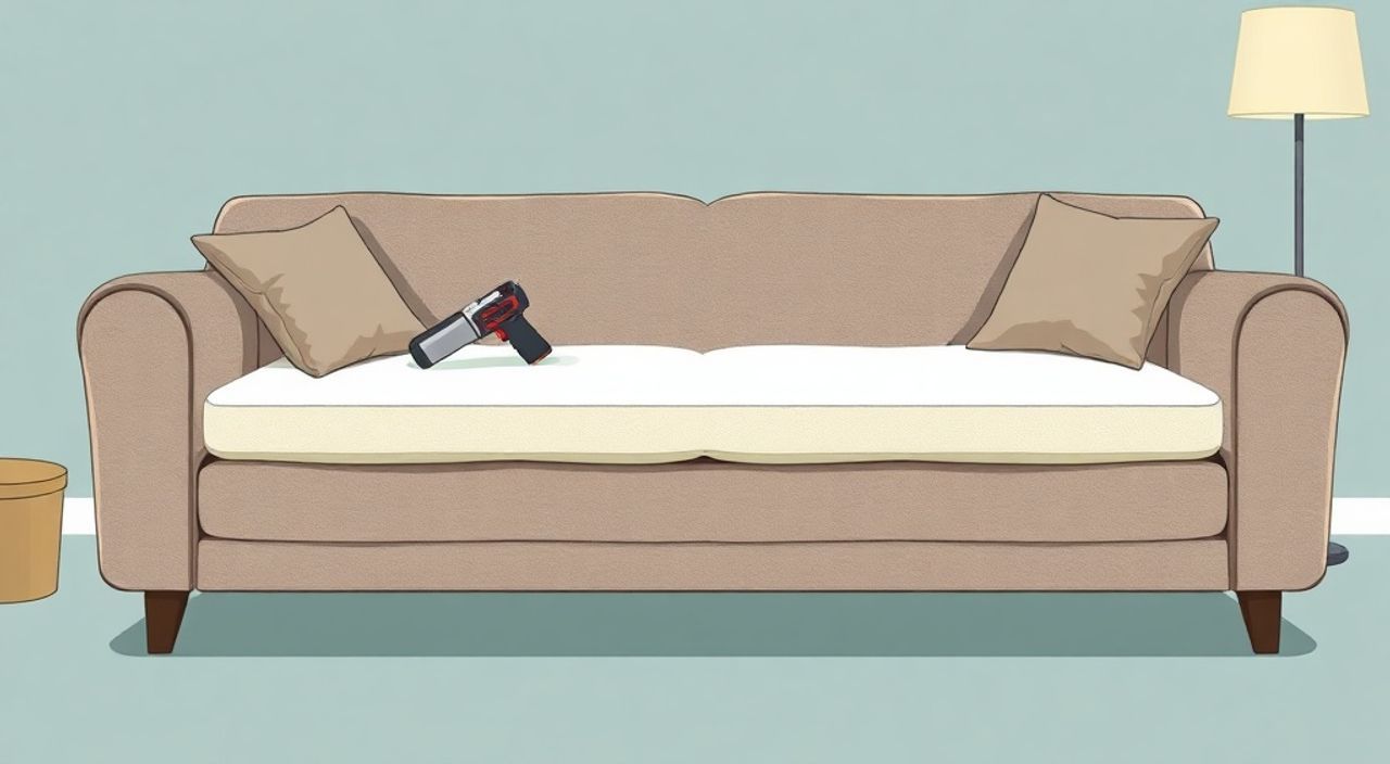 Что делать если на диване промялся поролон