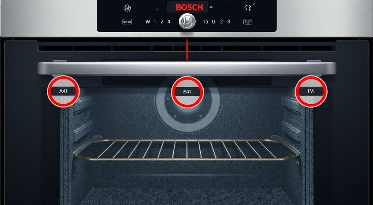 Духовой шкаф bosch что означают значки