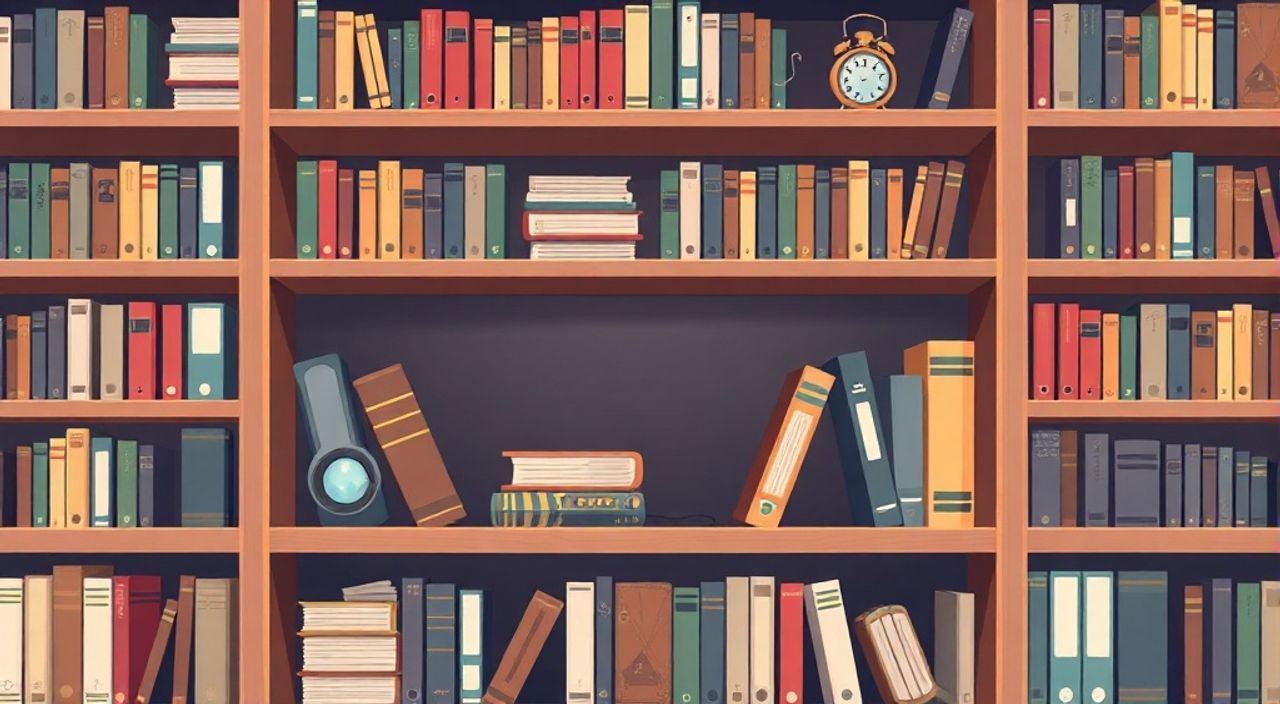Как красиво расставить книги в книжном шкафу
