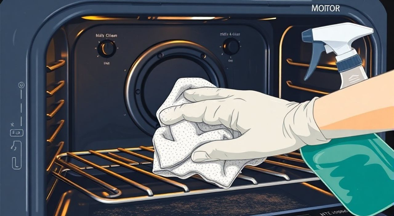 Как отмыть духовой шкаф изнутри от жира и нагара в домашних условиях быстро и эффективно