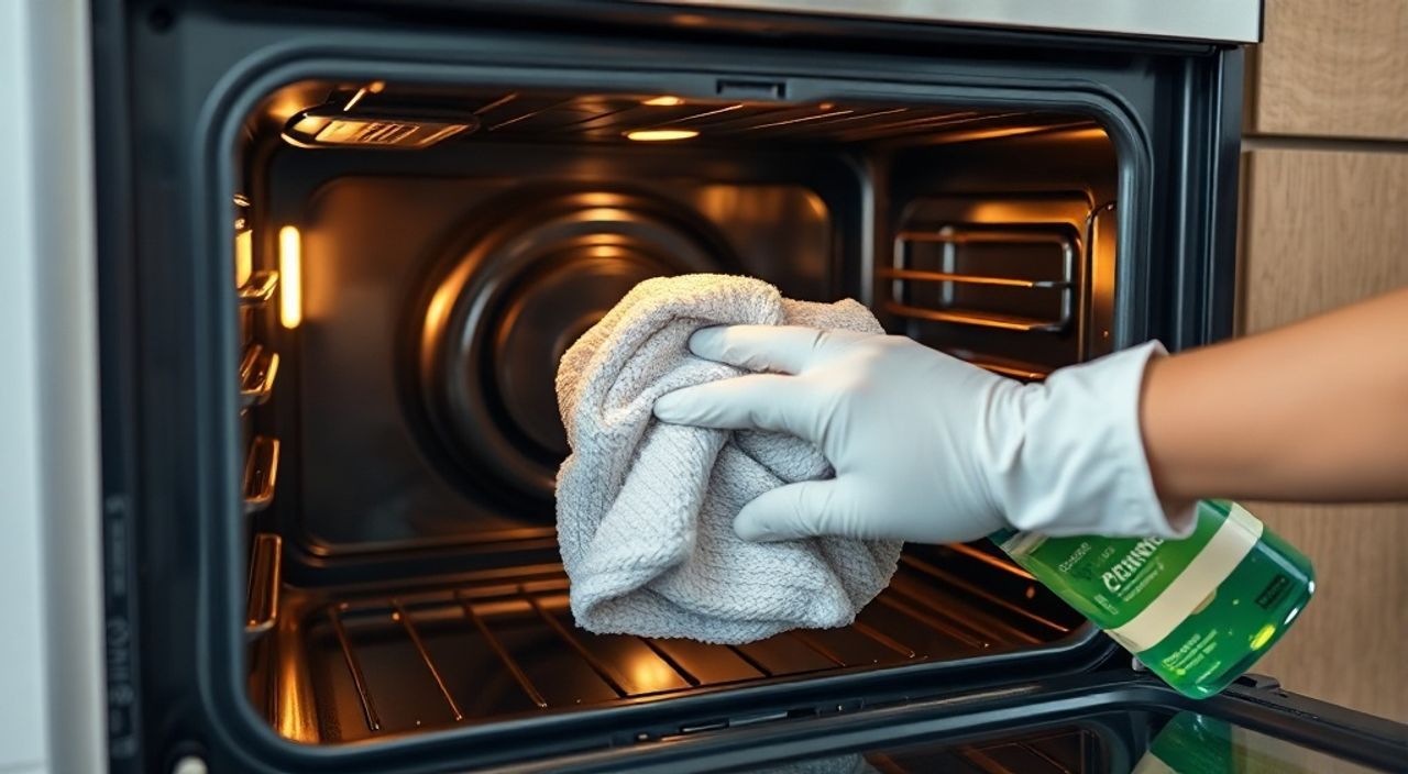 Как помыть духовой шкаф bosch внутри