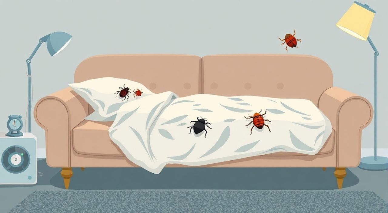 Как появляются клопы в диване от чего