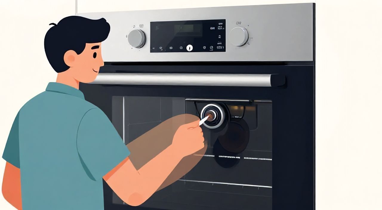 Как разблокировать духовой шкаф bosch горит ключ
