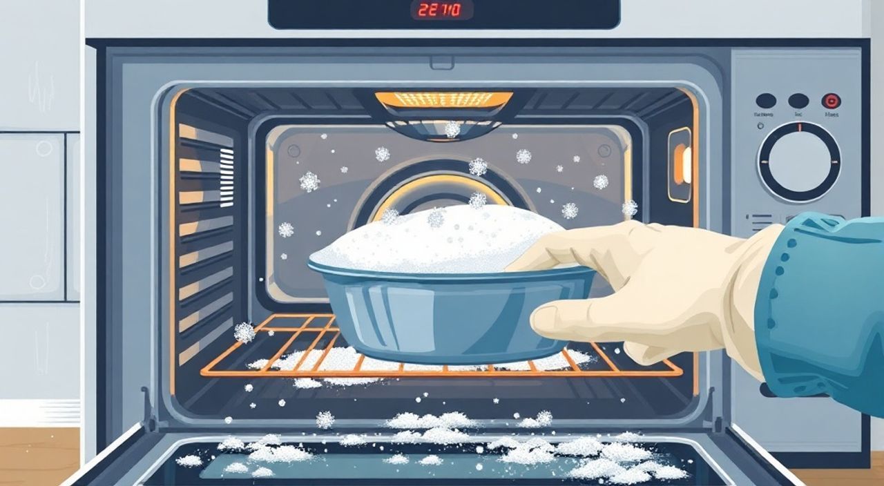 Как разморозить в духовом шкафу