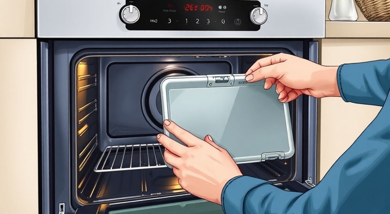 Как снять дверцу духового шкафа electrolux