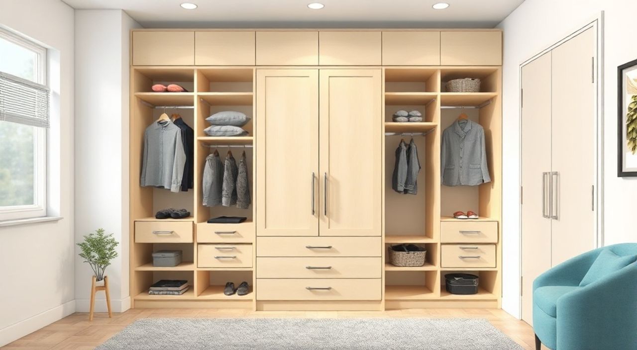 Какие бывают встроенные шкафы