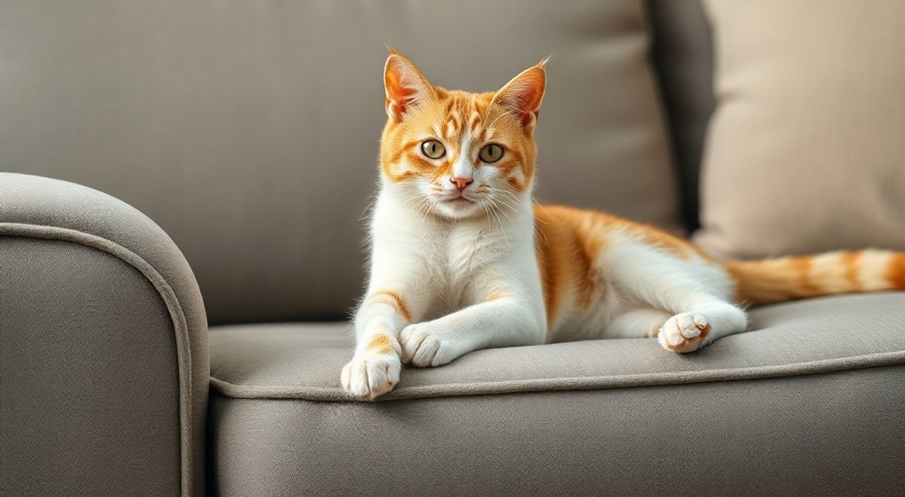 Кошка дерет диван что делать