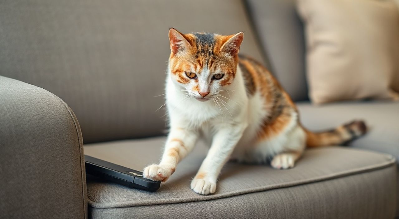 Кошка стала писать на диван почему и что делать