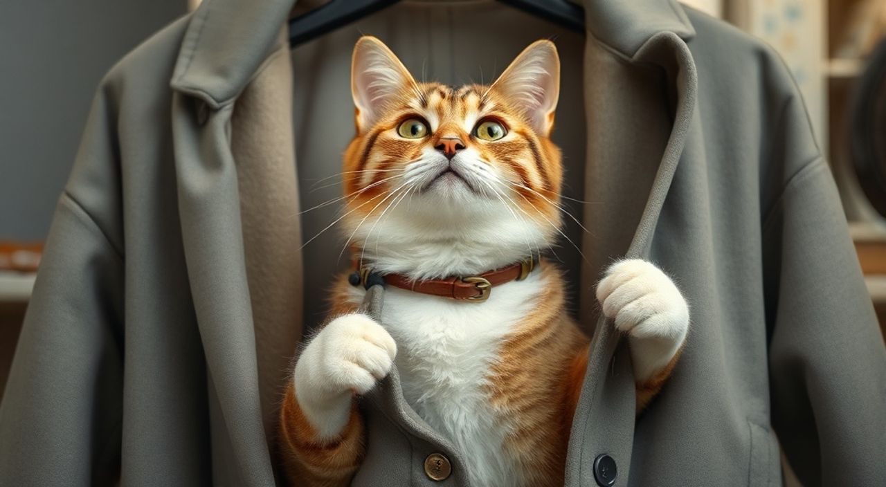 Кошка вытаскивает вещи из шкафа почему