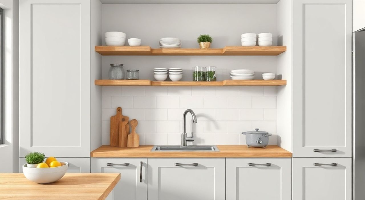 Кухонные шкафы без ручек как открываются