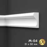 Ударопрочный молдинг ПРАЙМДЕКОР iX M04 50/21 ПРАЙМДЕКОР
