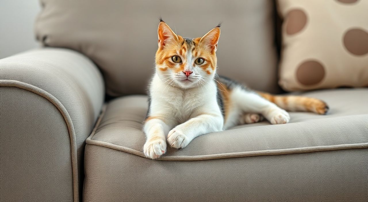 Почему кошки дерут диван