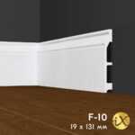 Ударопрочный напольный плинтус ПРАЙМДЕКОР iX F10 131x19 ПРАЙМДЕКОР