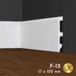 Ударопрочный напольный плинтус ПРАЙМДЕКОР iX F13 100x17 ПРАЙМДЕКОР