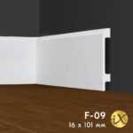 Ударопрочный напольный плинтус ПРАЙМДЕКОР iX F09 101x16 ПРАЙМДЕКОР