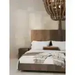 Кровать «‎Дубовые листья»‎ Хохлома
