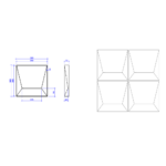 Гипсовая 3D панель «ПО-2»
