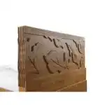 Кровать «‎Дубовые листья»‎ Хохлома