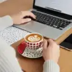 Кофейная пара, коллекция «Орнаментальные блоки» Хохлома