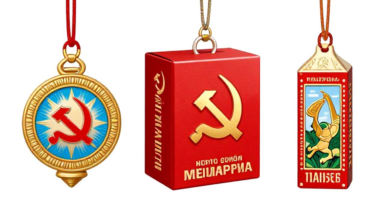 Елочные игрушки картонаж ссср