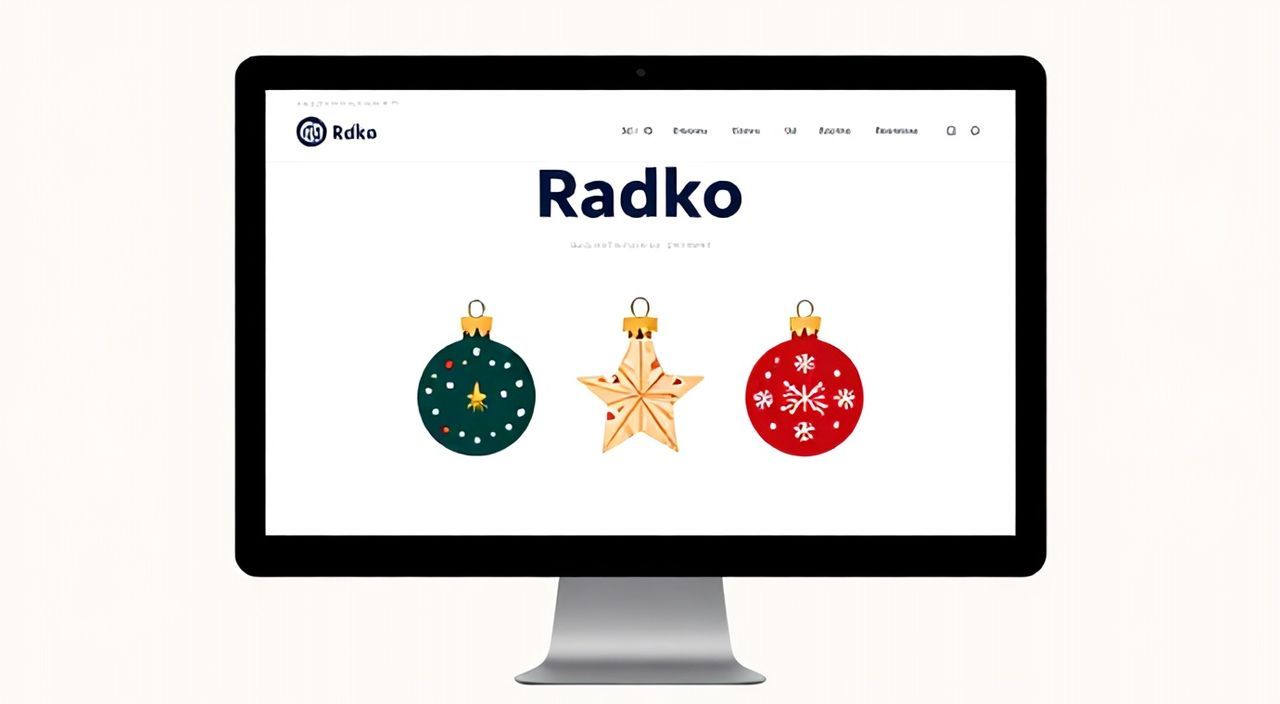Елочные игрушки радко