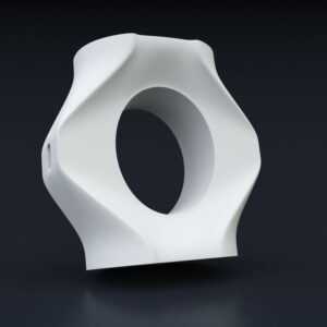 Гипсовый 3D блок для перегородки (модель 03)