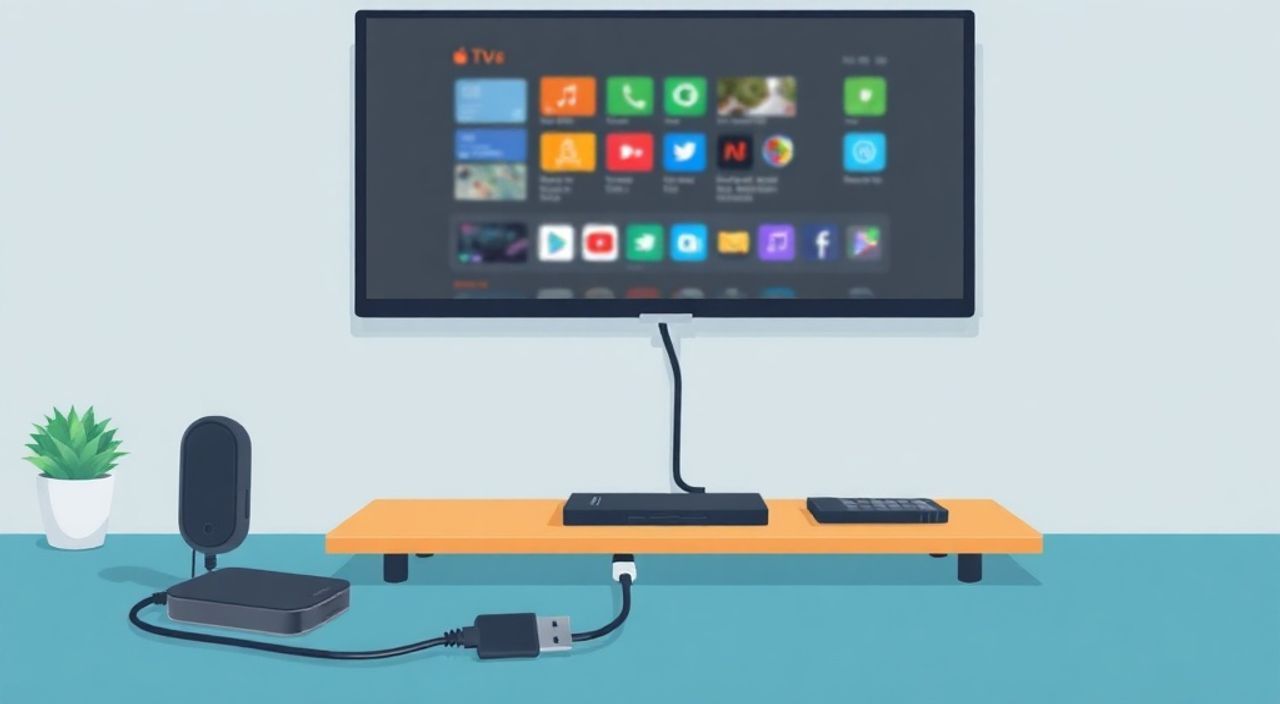 Как через usb подключить айфон к телевизору