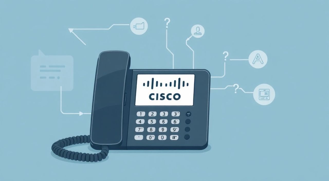 Как настроить телефон cisco