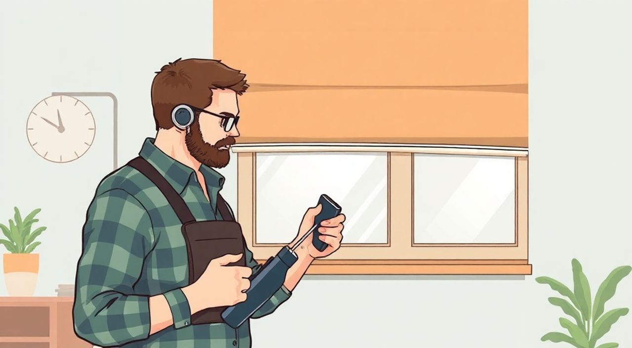 Как починить рулонные шторы