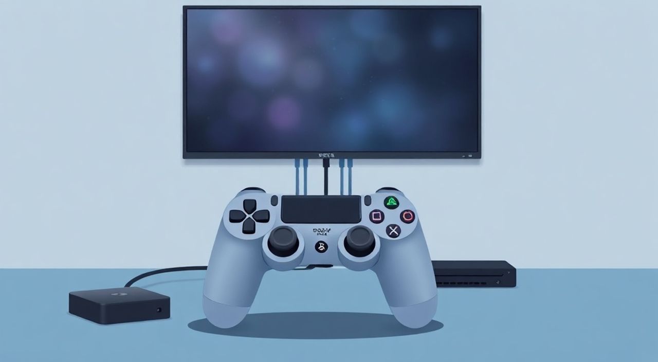 Как подключить геймпад ps4 к телевизору