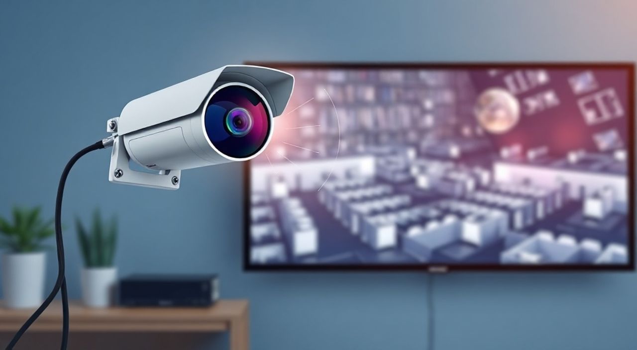 Как подключить ip камеру к телевизору
